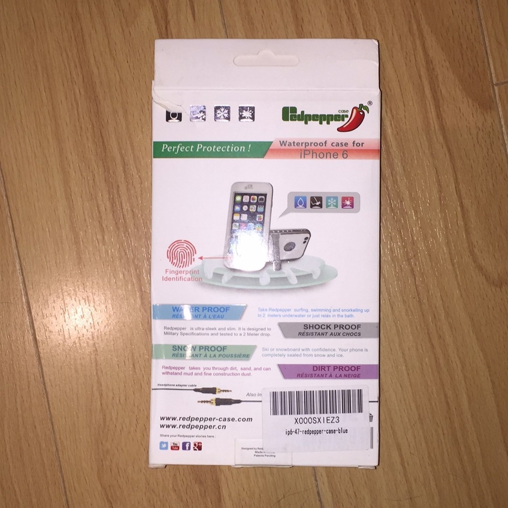 NEW REDPEPPER iPhone 6 Waterproof Case - Picture 3 of 3